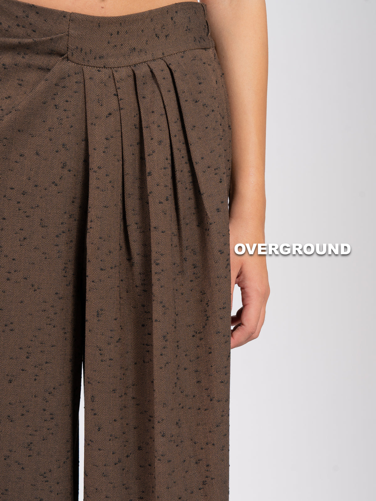 PANTALONE OVER GAMBULE LARGO CON RIPRESA LATERALE