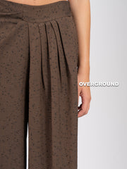 PANTALONE OVER GAMBULE LARGO CON RIPRESA LATERALE