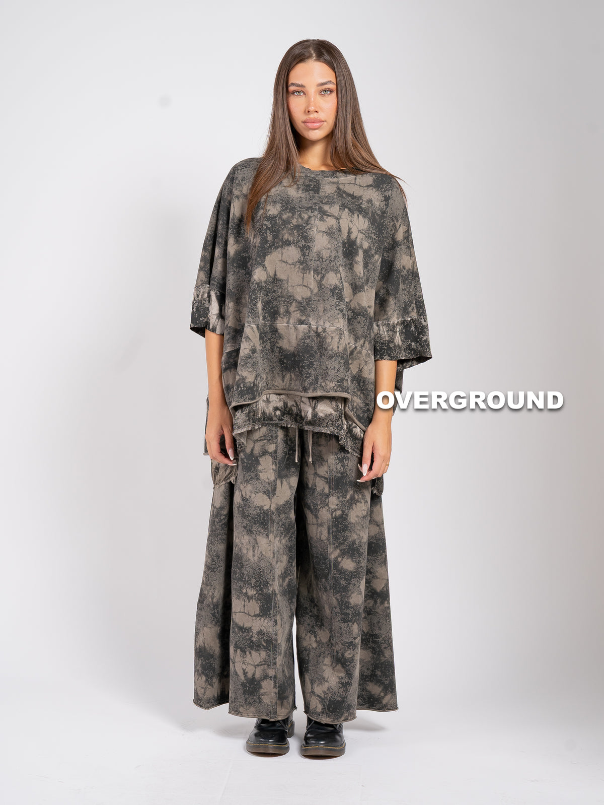 MAGLIA OVER FANTASIA CON CUCITURA DAVANTI