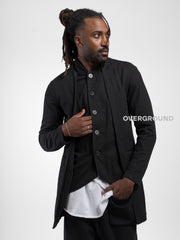 Giacca con bottoni collo coreana - OVERGROUND STORE 