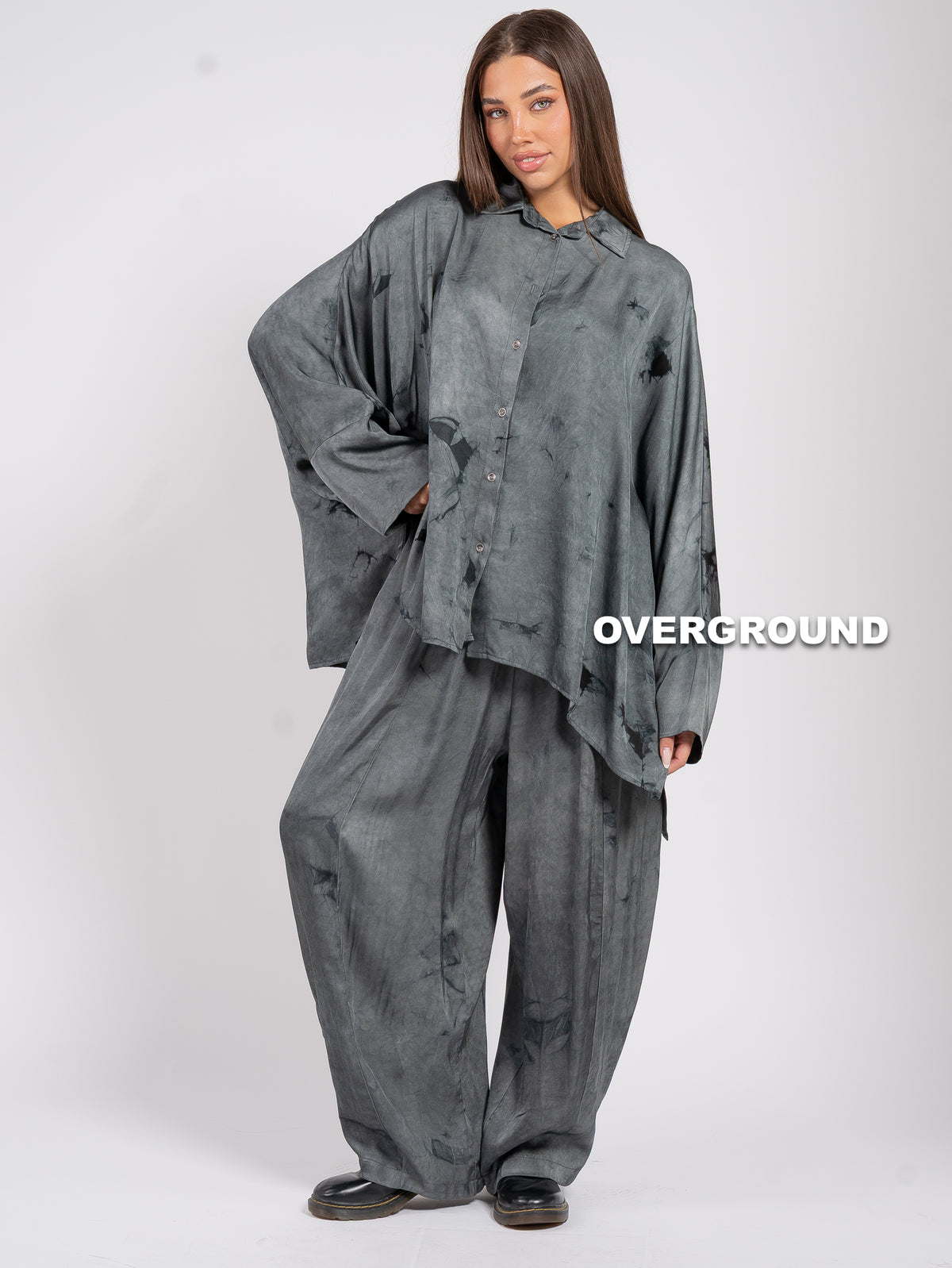 PANTALONE OVER FANTASIA GAMBULE LARGO