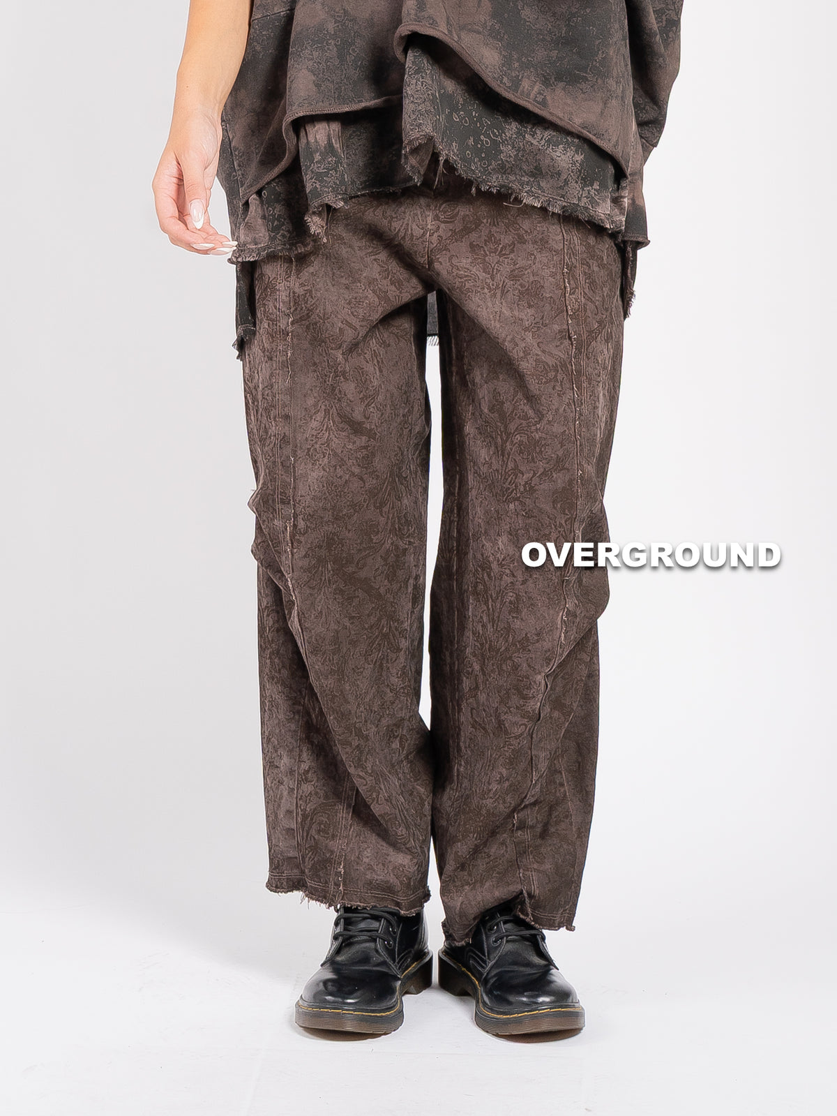 PANTALONE OVER FANTASIA GAMBULE LARGO