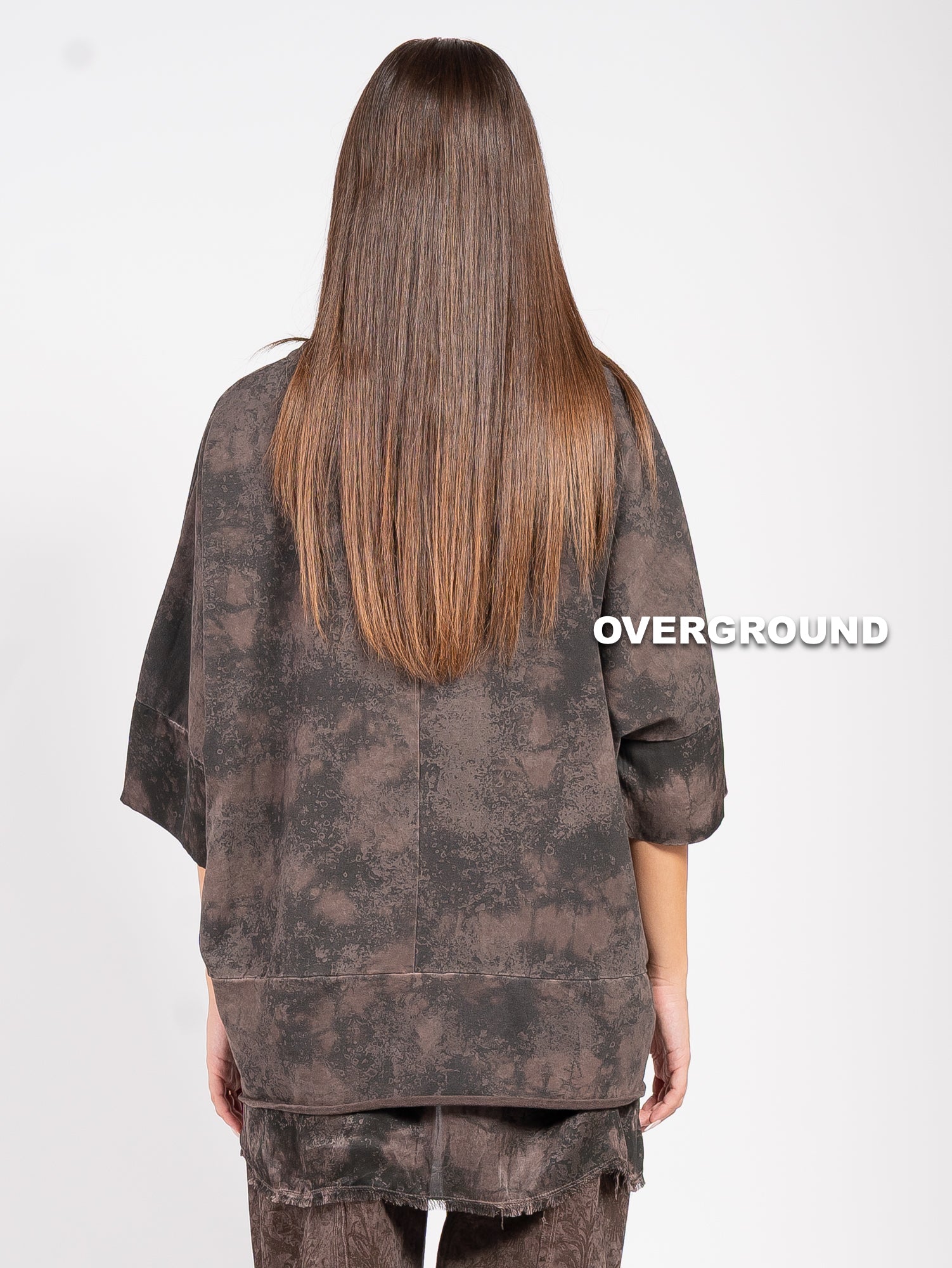 MAGLIA OVER FANTASIA CON CUCITURA DAVANTI