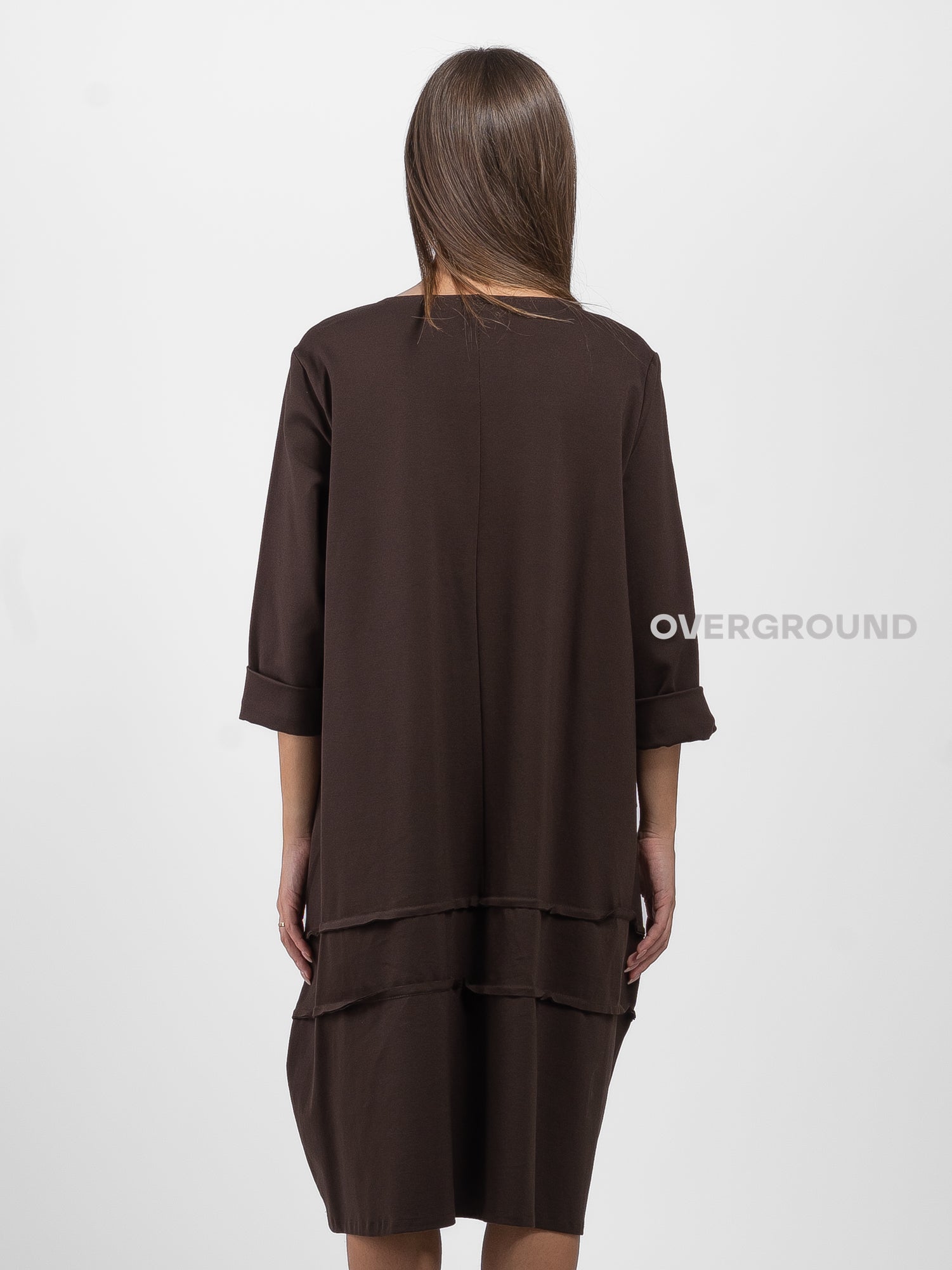 OVERSIZED DRESS WITH SIDE POCKETS