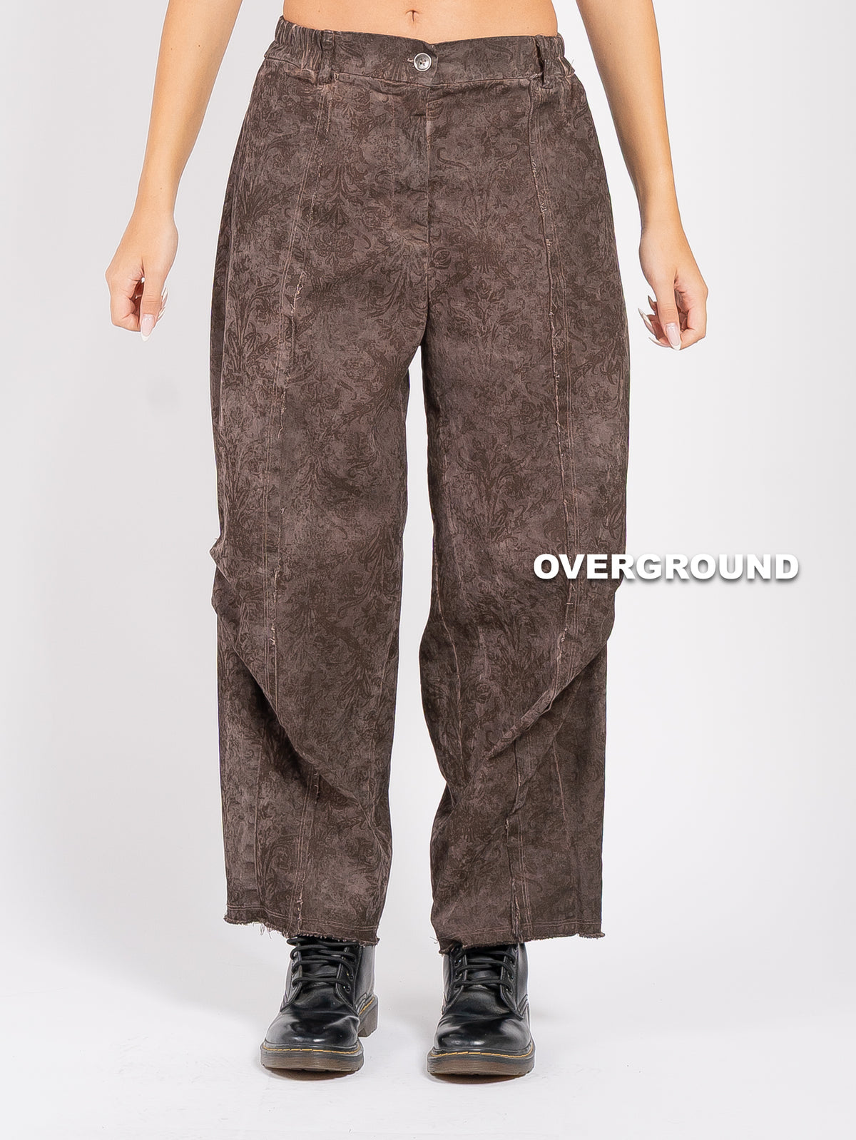PANTALONE OVER FANTASIA GAMBULE LARGO