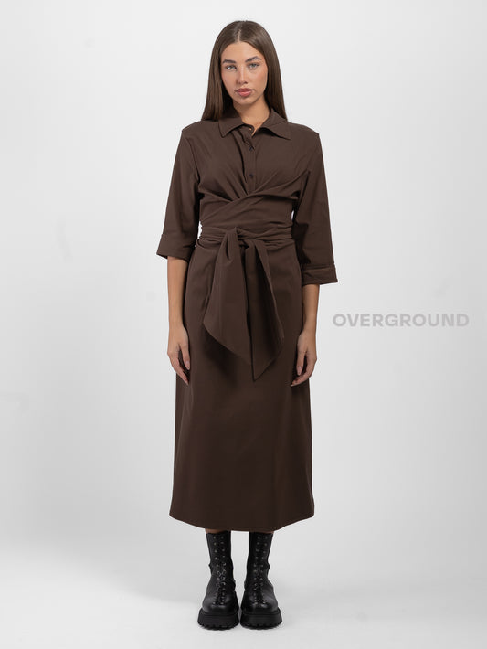 ABITO LUNGO CON INCROCI DAVANTI - OVERGROUND STORE 