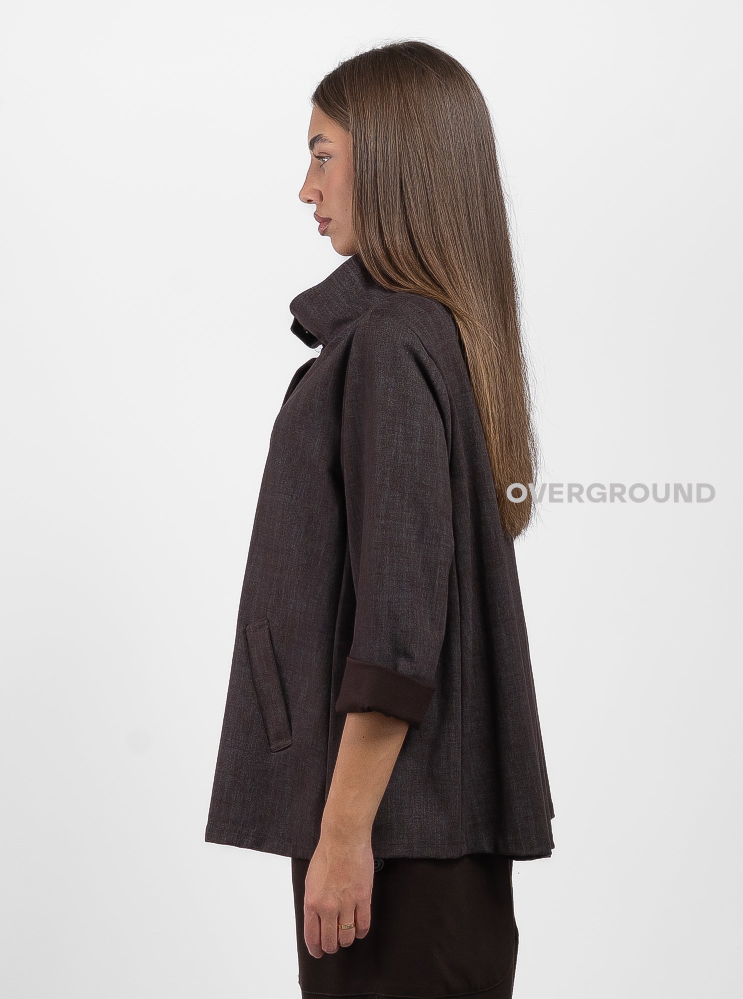 OVERSIZED BOAT COLLAR JACKET