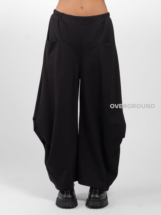 PANTALONE GAMBULE LARGO  CON TASCHE FRONTALI - OVERGROUND STORE 