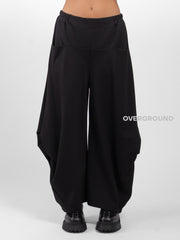 PANTALONE GAMBULE LARGO  CON TASCHE FRONTALI - OVERGROUND STORE 