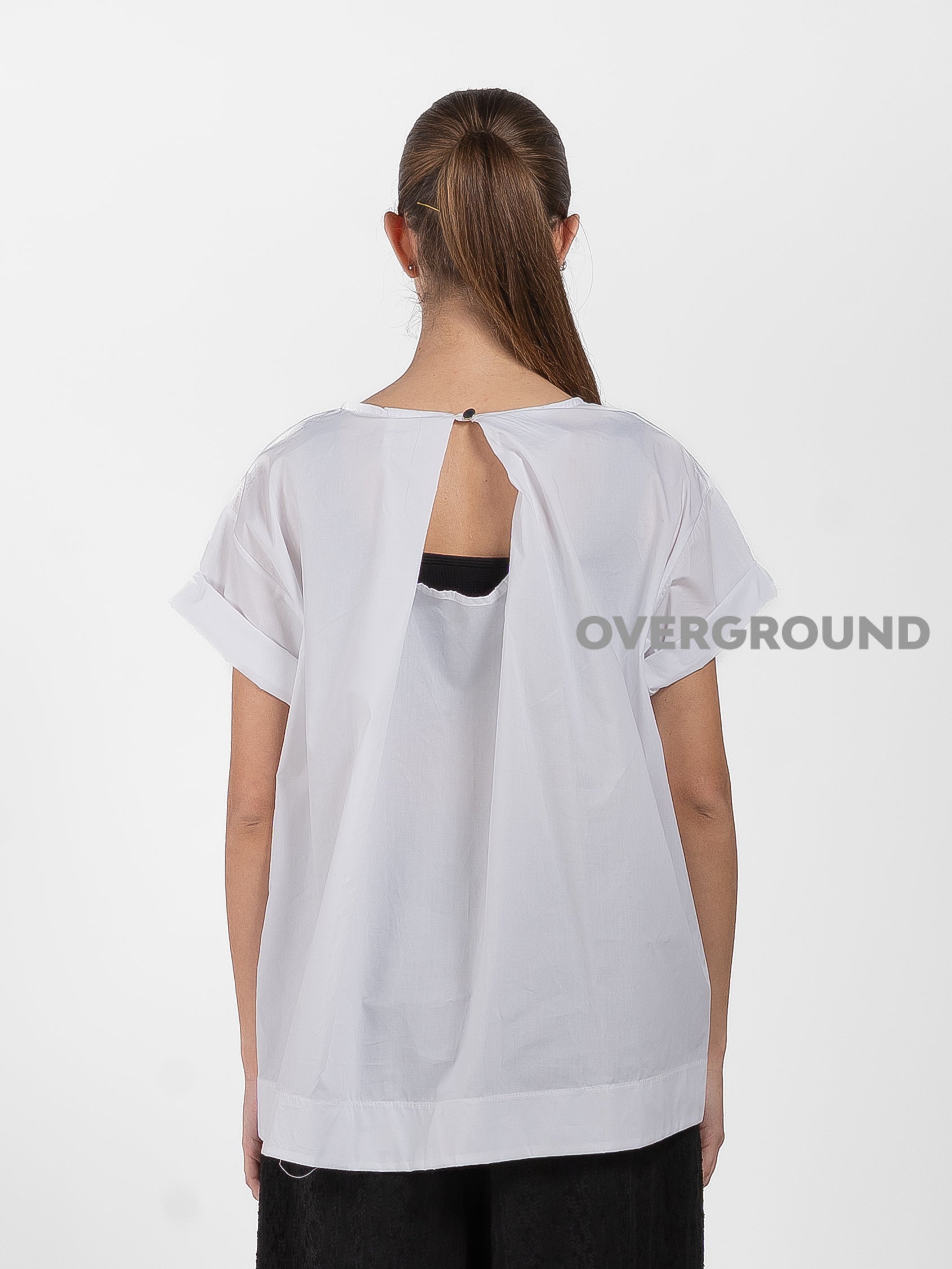 BLUSA OVER CON BALZA IN FONDO - OVERGROUND STORE 