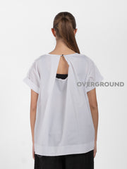 BLUSA OVER CON BALZA IN FONDO - OVERGROUND STORE 