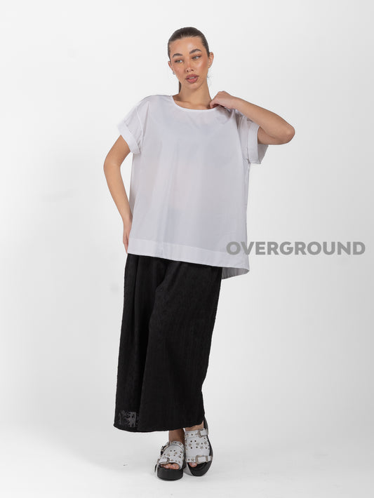 BLUSA OVER CON BALZA IN FONDO - OVERGROUND STORE 