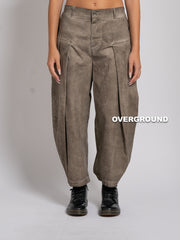 PANTALONE OVER CON PENS E CUCITURA SUL GAMBULE