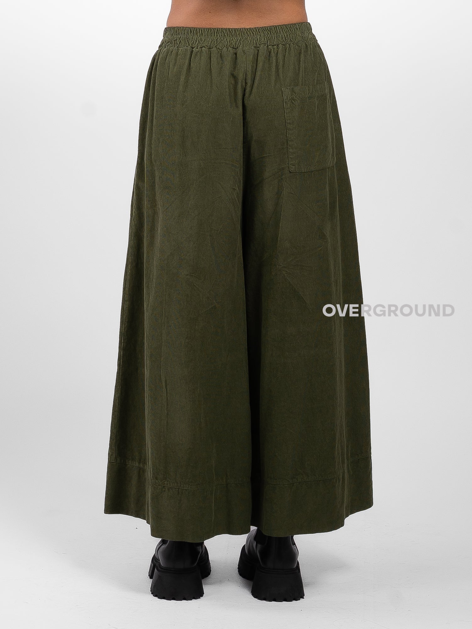 PANTALONE A PALAZZO CON ELASTICO IN VITA - OVERGROUND STORE 