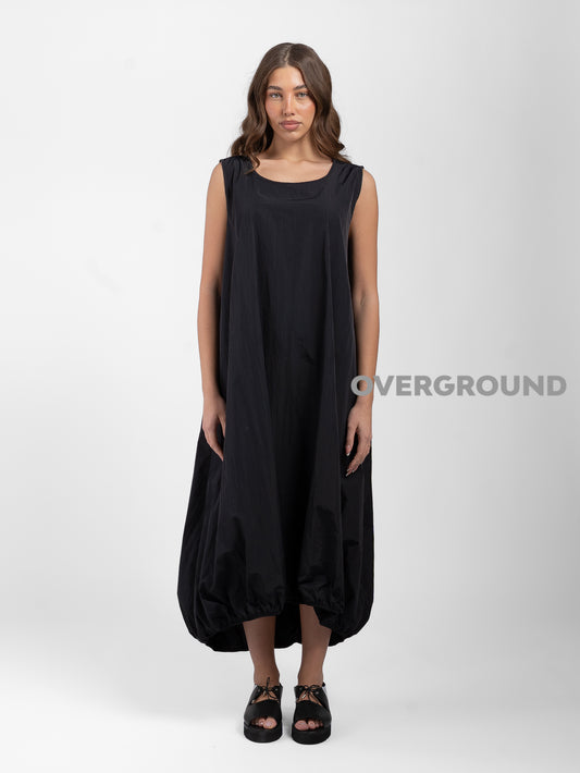 ABITO LUNGO SMANICATO CON TASCHE LATERALI - OVERGROUND STORE 