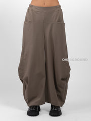 PANTALONE GAMBULE LARGO  CON TASCHE FRONTALI - OVERGROUND STORE 