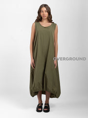 ABITO LUNGO SMANICATO CON TASCHE LATERALI - OVERGROUND STORE 