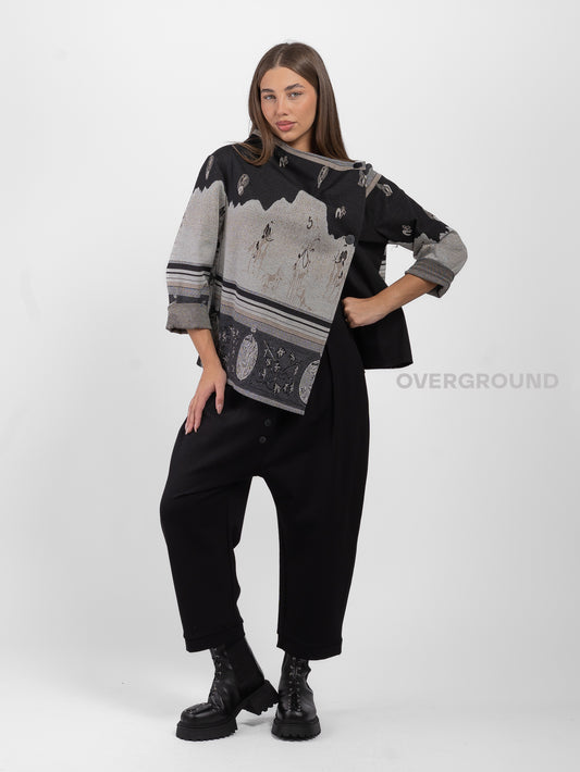 GIACCA OVER CON FANTASIA GIAPPONESE - OVERGROUND STORE 