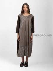 ABITO LUNGO OVER TASCHE LATERALI FANTASIA - OVERGROUND STORE 