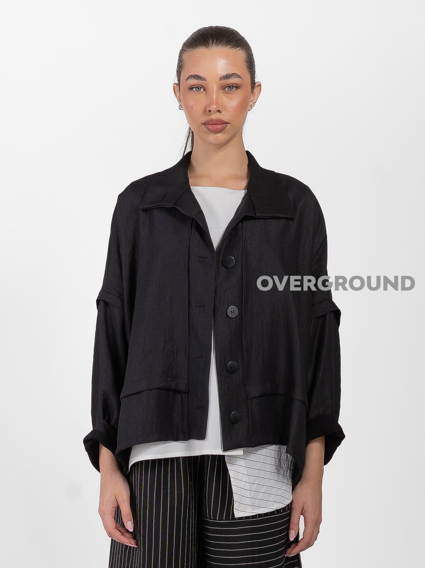 GIACCA OVER CORTA DOPPIA MANICA - OVERGROUND STORE 