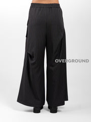 PANTALONE GAMBULE LARGO CON TASCA LATERALE - OVERGROUND STORE 