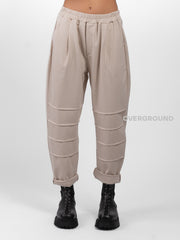 PANTALONE ELASTICO IN VITA CUCITURE SUL GAMBULE - OVERGROUND STORE 