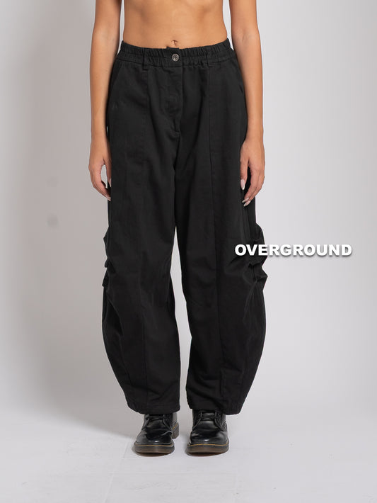 PANTALONE OVER GAMBULE CON RIPRESE