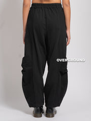 PANTALONE OVER GAMBULE CON RIPRESE