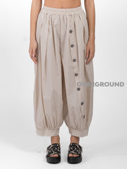 PANTALONI OVER CON BOTTONI SUL GAMBULE - OVERGROUND STORE 