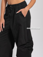 PANTALONE OVER GAMBULE CON RIPRESE