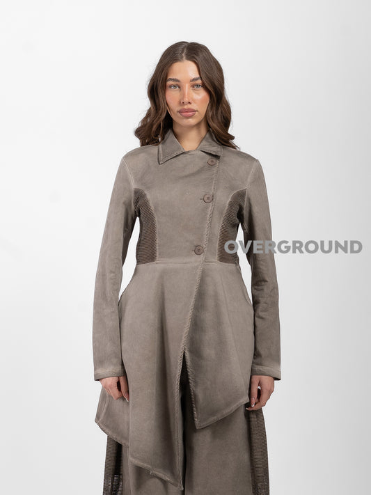 GIACCA ASIMMETRICA CON RETE - OVERGROUND STORE 