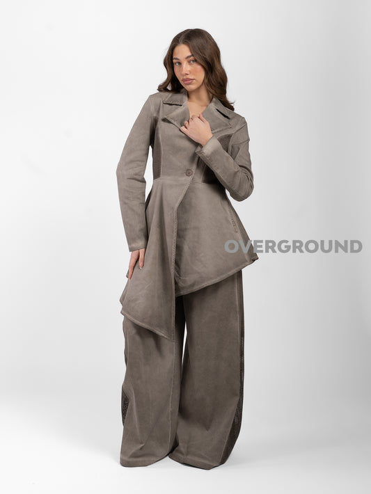 GIACCA ASIMMETRICA CON RETE - OVERGROUND STORE 