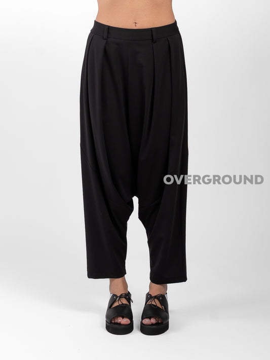 PANTALONE CAVALLO BASSO CON CUCITURE DAVANTI - OVERGROUND STORE 