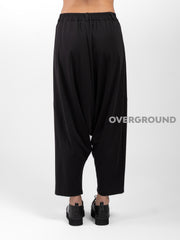 PANTALONE CAVALLO BASSO CON CUCITURE DAVANTI - OVERGROUND STORE 