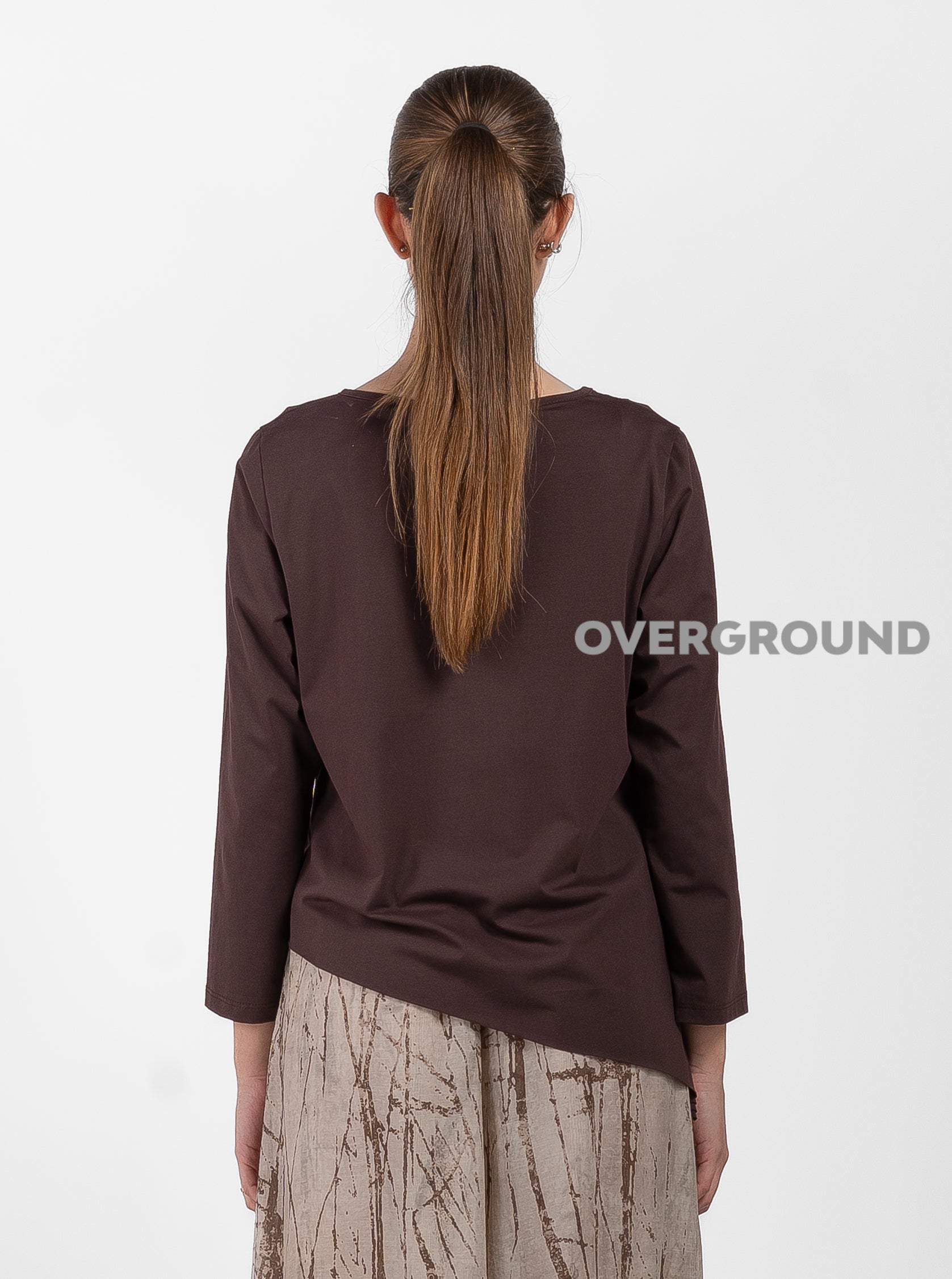 MAGLIA ASIMMETRICA CUCITURE FRONTALI - OVERGROUND STORE 