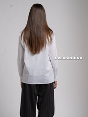 CAMICIA OVER CON BALZA LUNGA LATERALE