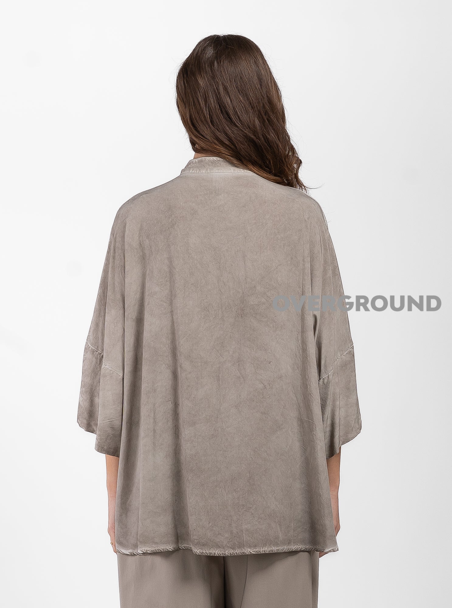 CAMICIA OVER CON TASCHE MORBIDE DAVANTI - OVERGROUND STORE 