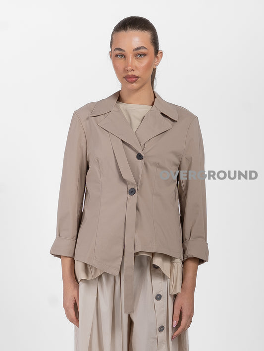 GIACCA CORTA ABBOTTONATURA CON  LACCIO DAVANTI - OVERGROUND STORE 