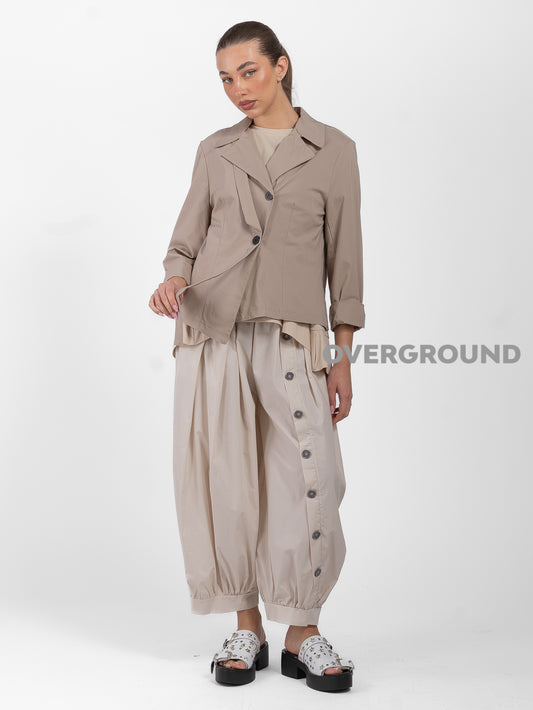 GIACCA CORTA ABBOTTONATURA CON  LACCIO DAVANTI - OVERGROUND STORE 