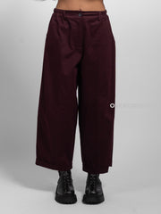 PANTALONE GAMBULE LARGO CON CINTURINO - OVERGROUND STORE 