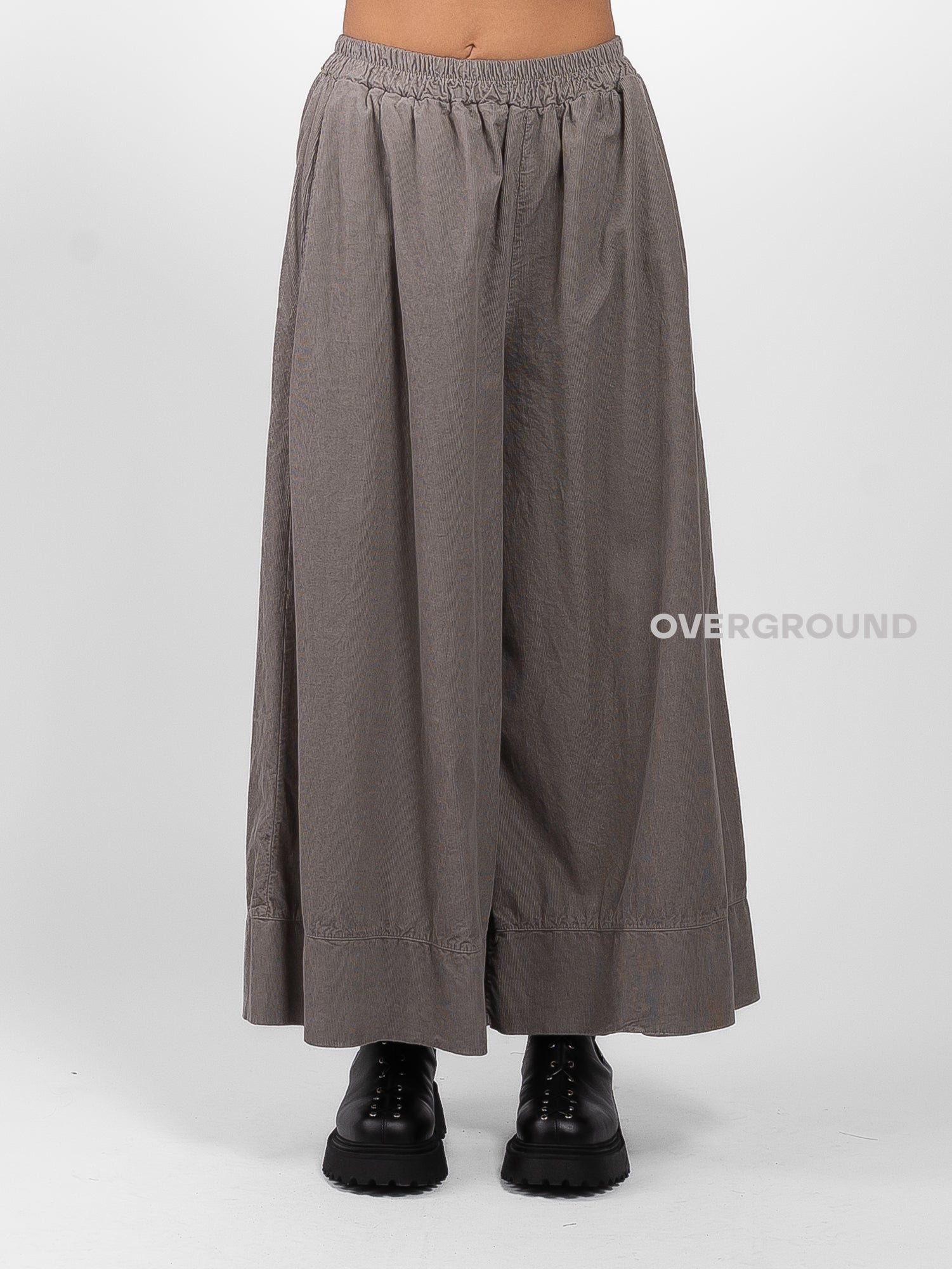 PANTALONE A PALAZZO CON ELASTICO IN VITA - OVERGROUND STORE 