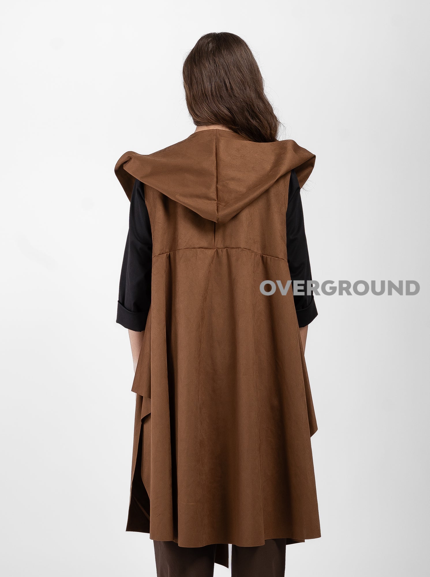 SMANICATO CON CAPPUCCIO CON TASCHE DAVANTI - OVERGROUND STORE 