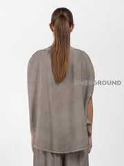 BLUSA CORTA OVER SENZA MANICA - OVERGROUND STORE 