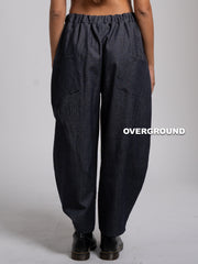 OVERSIZED TROUSERS WITH STITCHING ON THE LEG