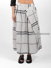 GONNA OVER CON BOTTONI IN VITA FANTASIA A QUADRI - OVERGROUND STORE 