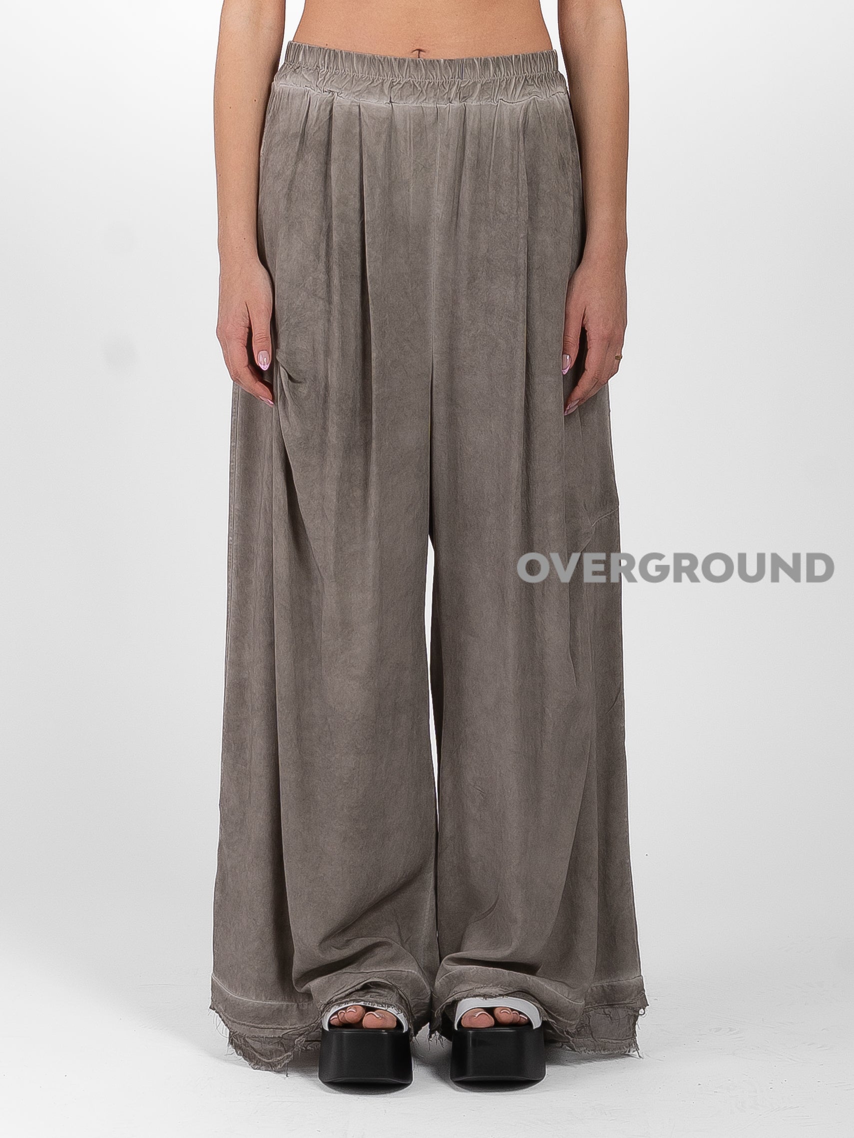 PANTALONE OVER CON GAMBULE LARGO E RIPRESA AL GINOCCHIO - OVERGROUND STORE 