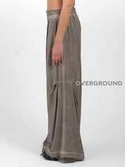 PANTALONE OVER CON GAMBULE LARGO E RIPRESA AL GINOCCHIO - OVERGROUND STORE 