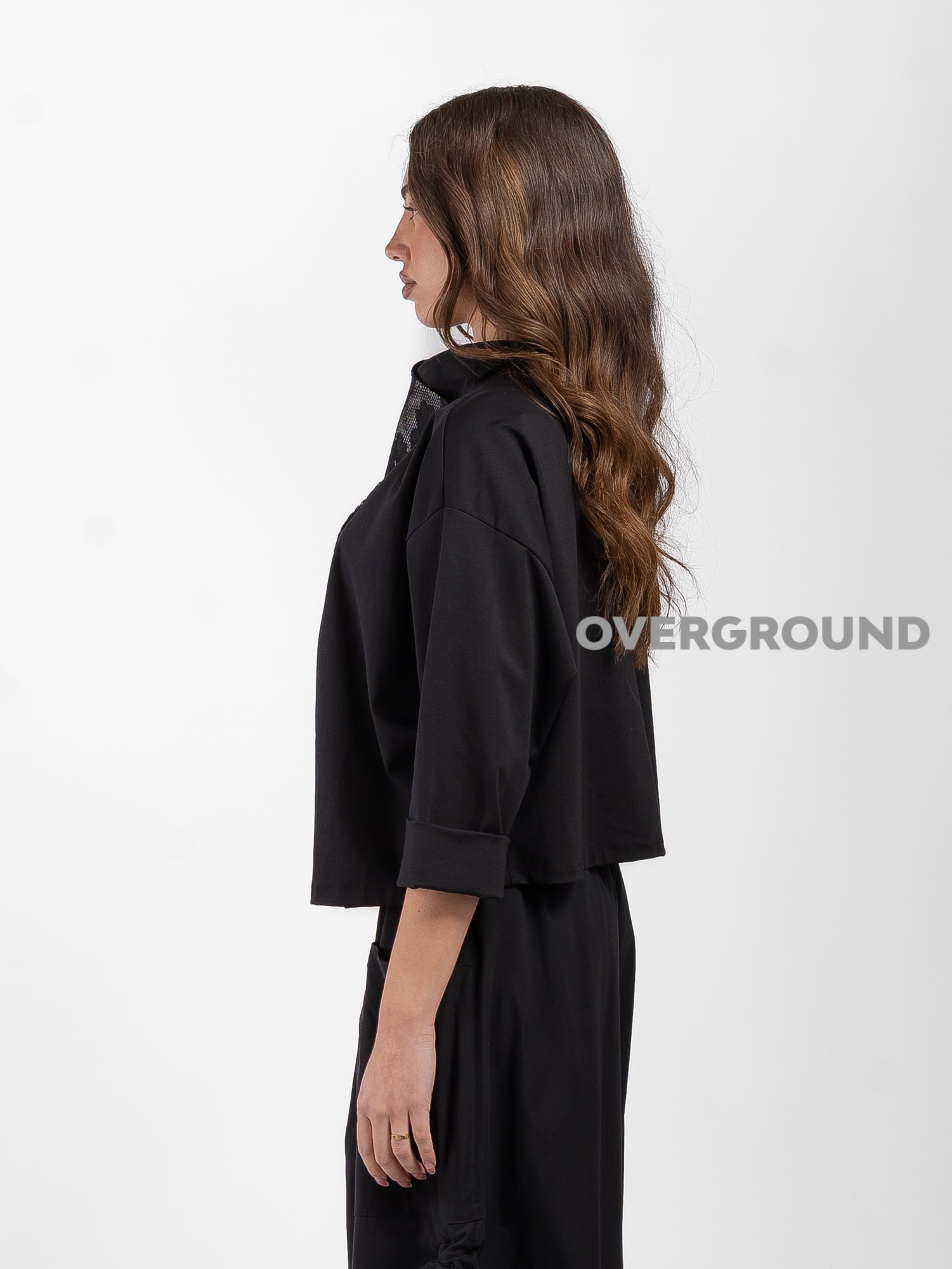 GIACCA CON ABBOTTONATURA LATERALE FANTASIA - OVERGROUND STORE 