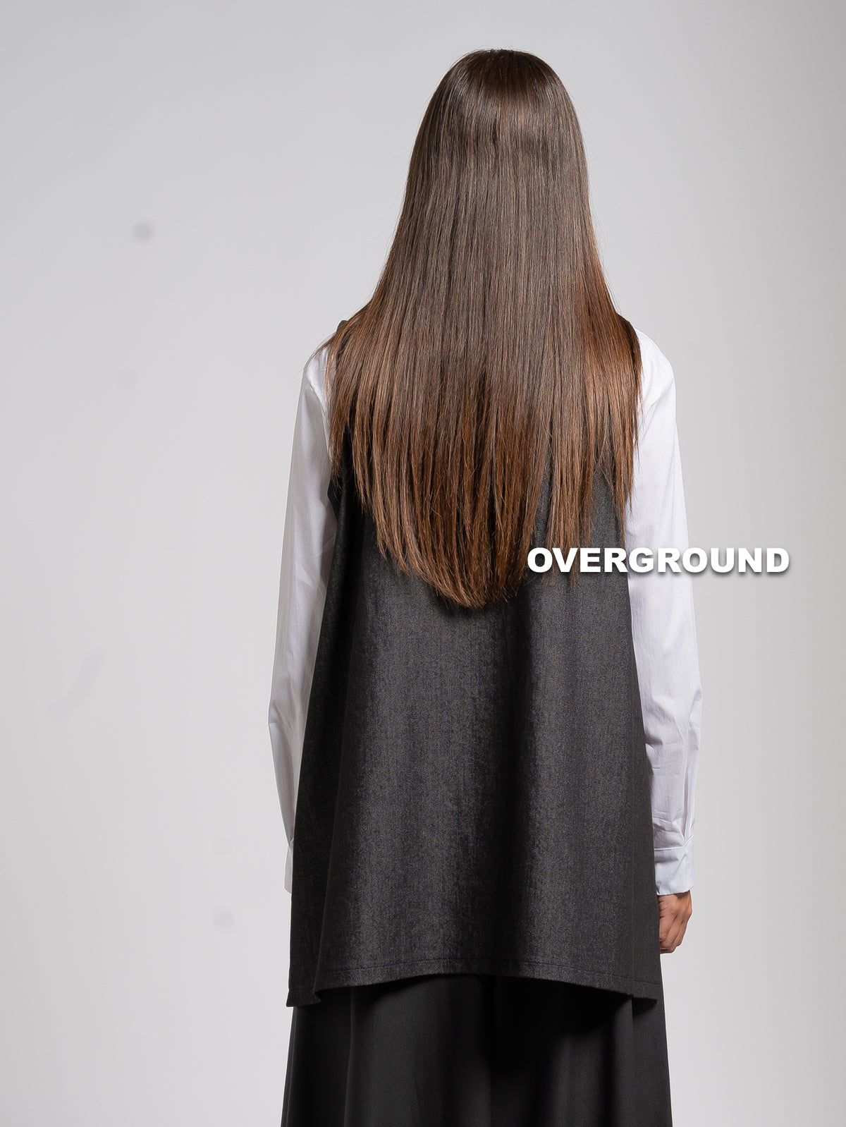 SMANICATO OVER EFFETTO JEANS