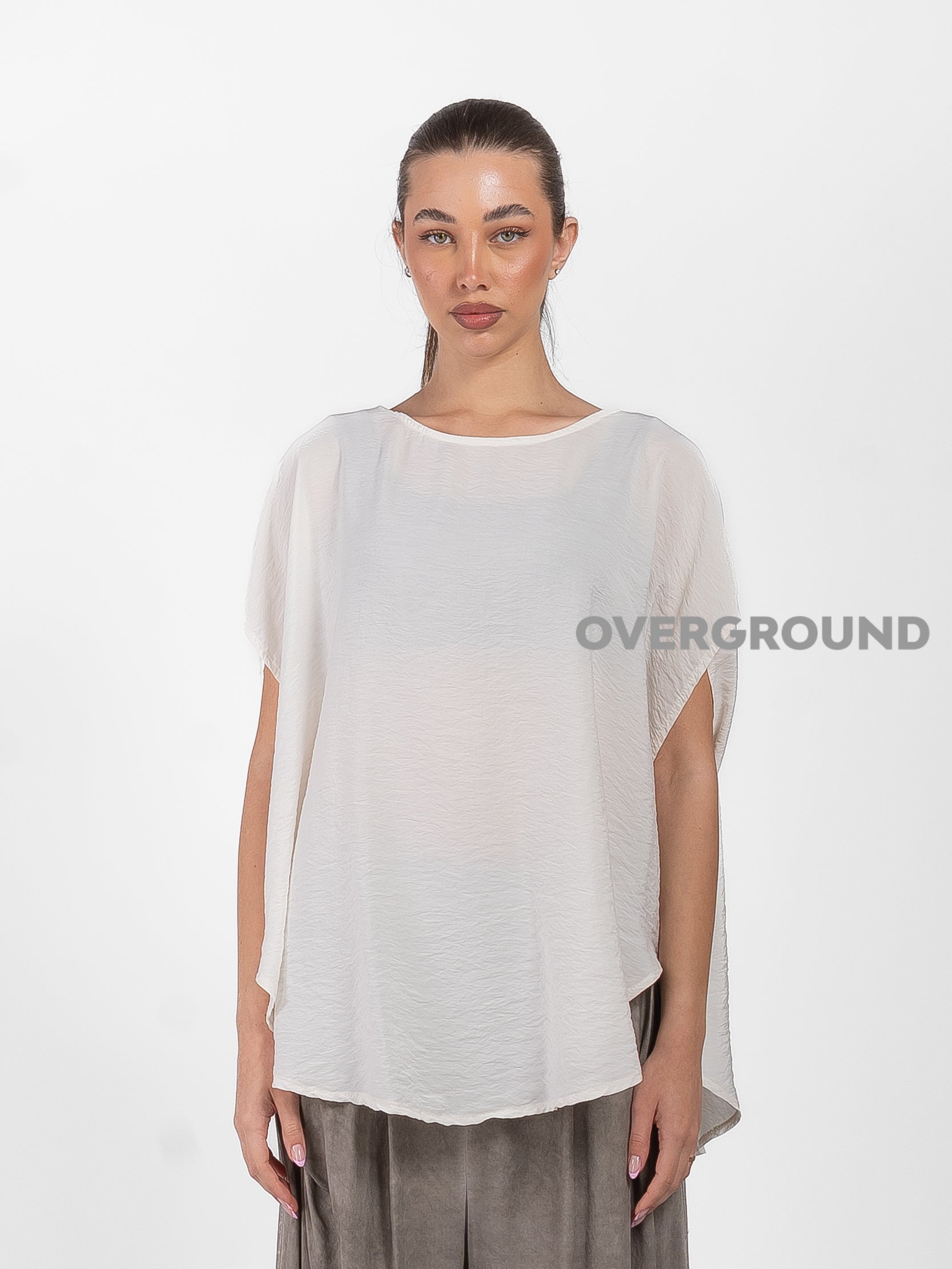 BLUSA CORTA OVER SENZA MANICA - OVERGROUND STORE 